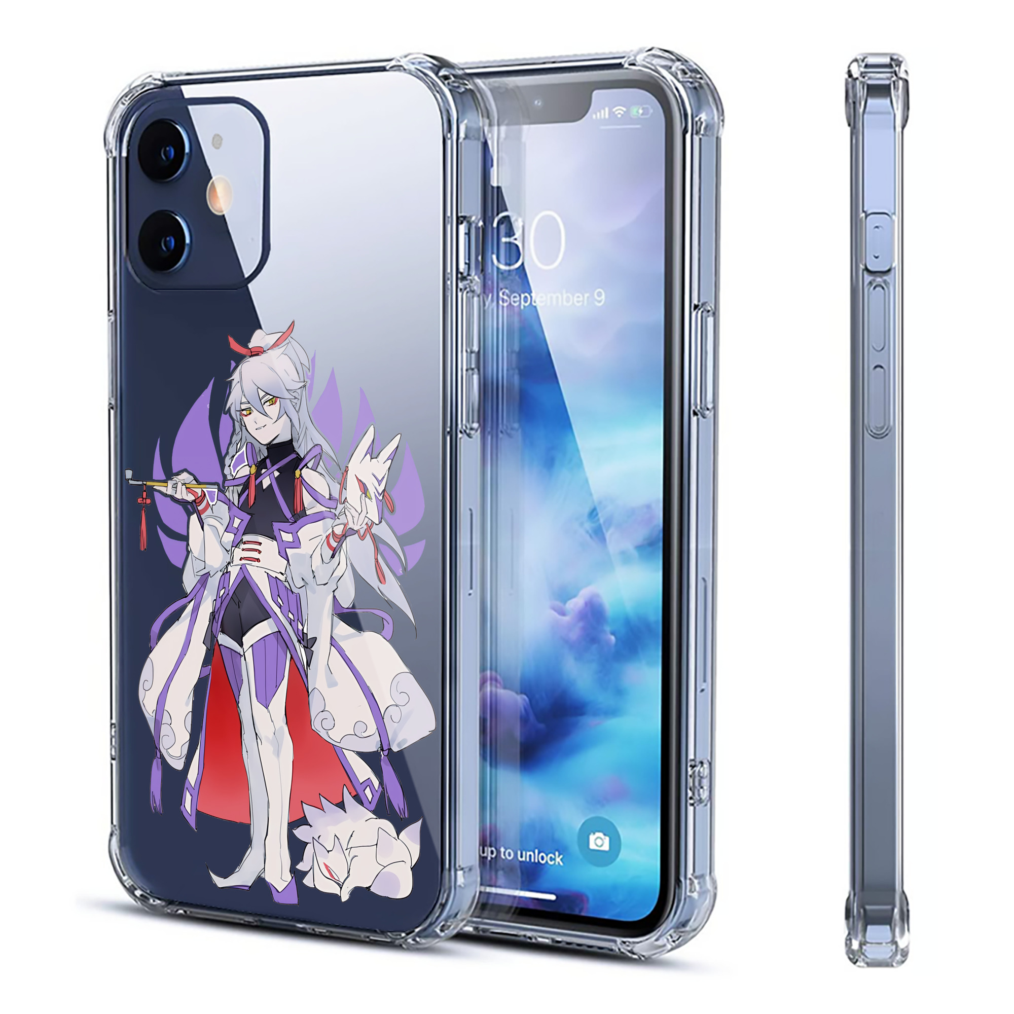 （画像用） 妖怪ウォッチ Yo-kai Watch 【iPhone 12シリーズ対応】透明スマホケース（クリアソフトケース）